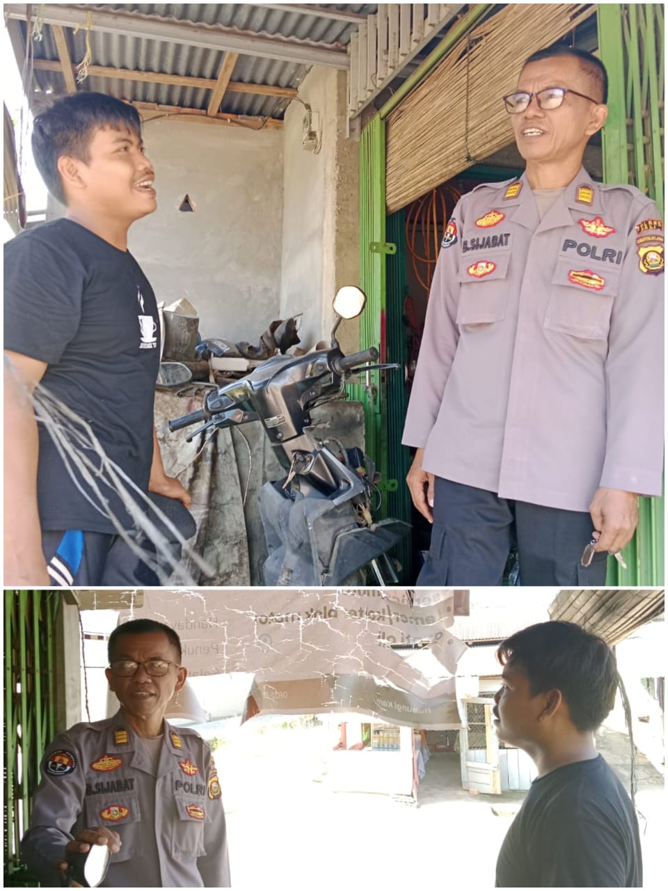 Polisi “Bebusek” di Handayani Mulya, Polres PALI Dekatkan Diri dengan Warga Lewat Silaturahmi Kamtibmas