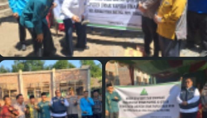 Peletakan Batu Pertama Rumah Tahfidz dan Rumah Yatim di Penukal Utara, Wujud Komitmen Membangun Generasi Qur’ani