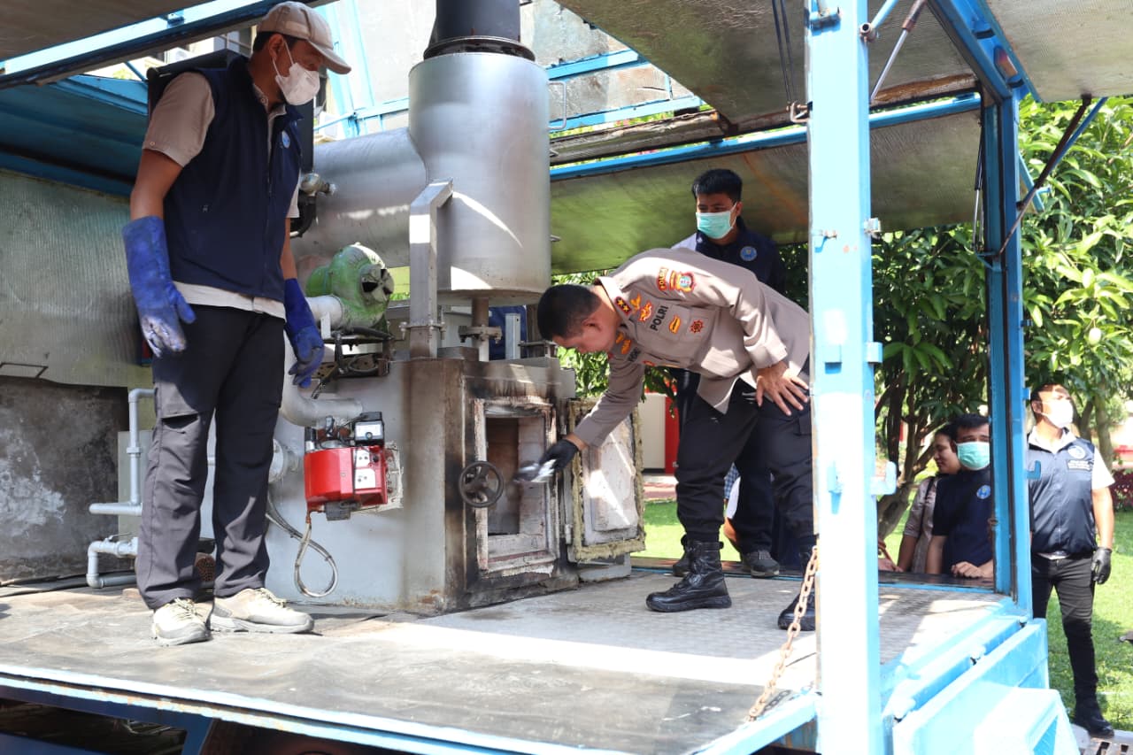 Polda Sumut Musnahkan Barang Bukti Narkoba Dengan Nilai Fantastis, Selamatkan Lebih dari Jutaan Jiwa