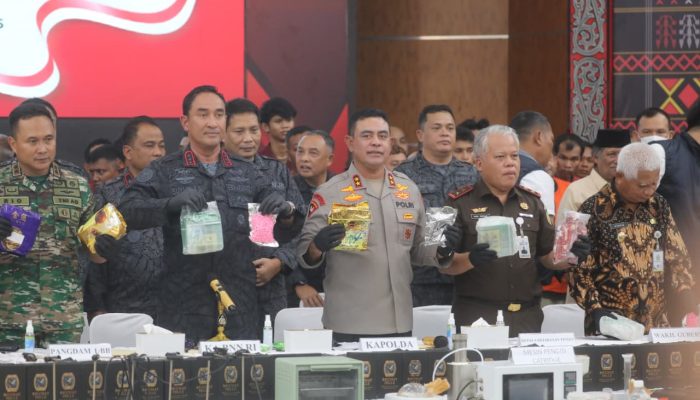 Polda Sumut Musnahkan Barang Bukti Narkoba Dengan Nilai Fantastis, Selamatkan Lebih dari Jutaan Jiwa