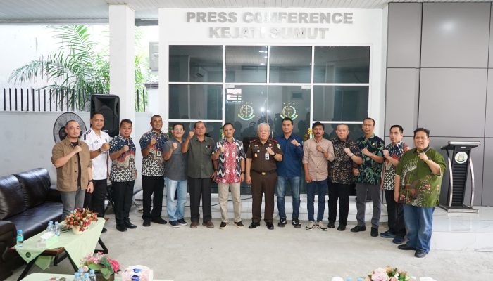Kejatisu  Meresmikan Ruang Press Conference, Sebagai Sarana Baru Dalam Mendukung Transparansi