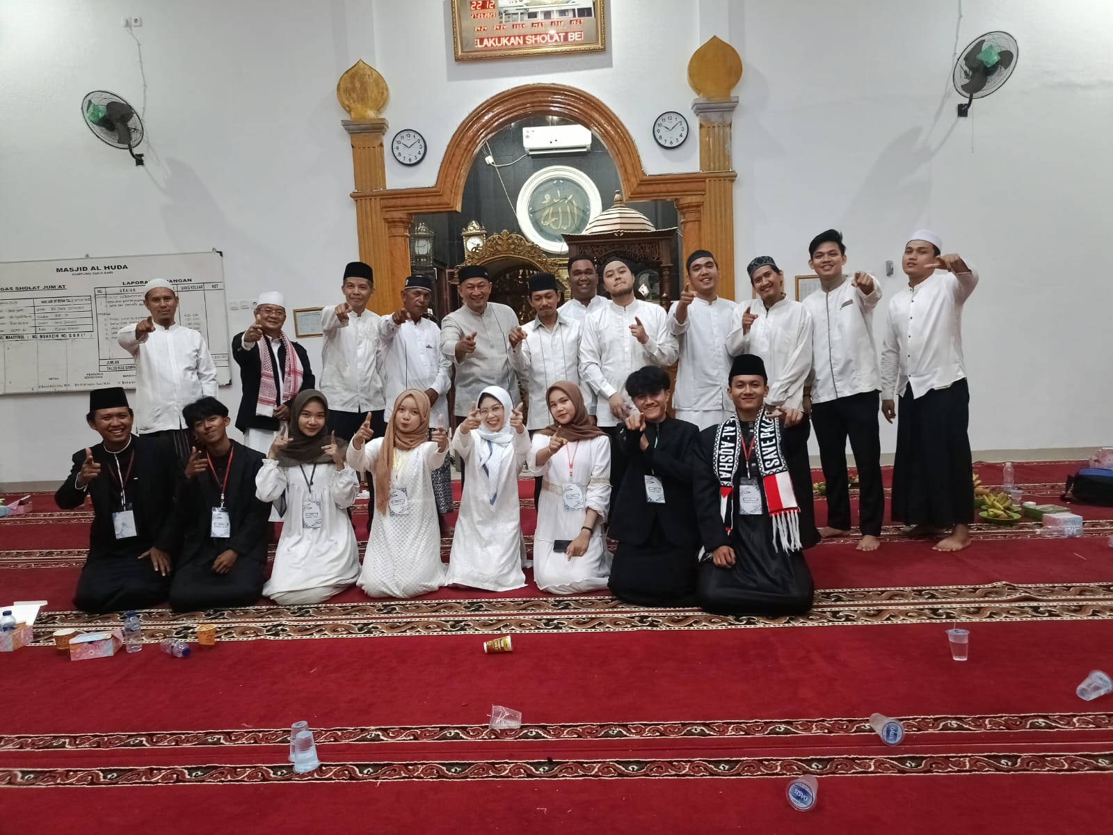 Ratusan Jamaah Masjid Al-Huda hadiri Peringatan Maulid Nabi Muhammad SAW