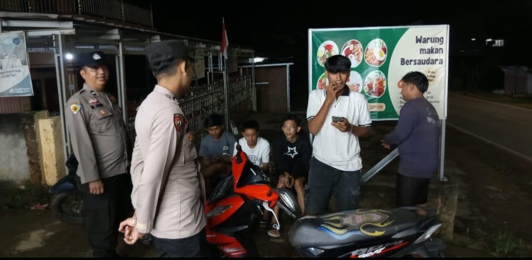 Polsek Talang Ubi Gelar KRYD, Tegaskan Komitmen Wujudkan Kamtibmas Kondusif