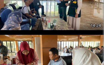 Polres PALI Ikuti Vaksinasi Meningitis dan Polio untuk Keberangkatan Jemaah Umrah Pemkab PALI