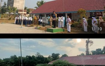 Bhabinkamtibmas Polsek Talang Ubi Jadi Pembina Upacara di Sekolah-sekolah