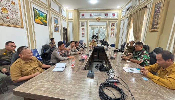 Forkopimda PALI Gelar Rapat Koordinasi Pelantikan P3K, Polres Pastikan Keamanan dan Kelancaran