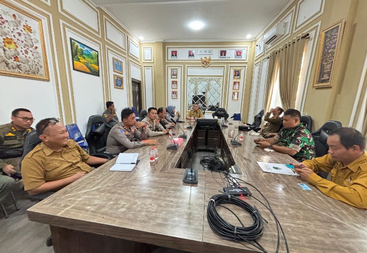 Forkopimda PALI Gelar Rapat Koordinasi Pelantikan P3K, Polres Pastikan Keamanan dan Kelancaran