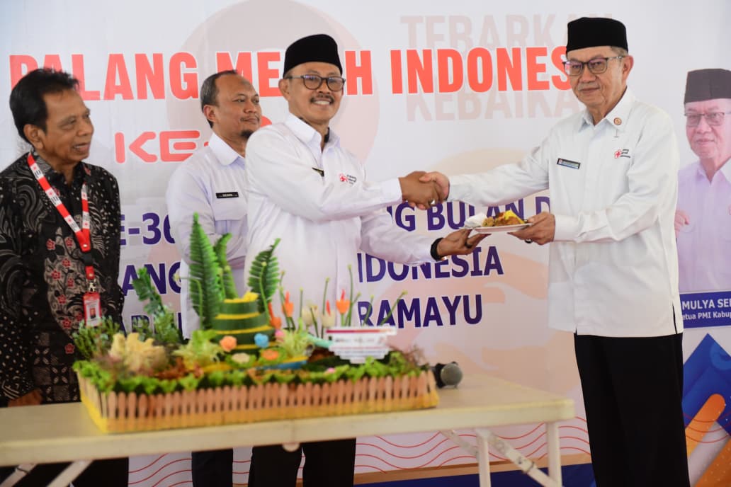 PMI Indramayu Peringati HUT ke-80 dan Launching Bulan Dana 2025