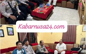 Polsek Talang Ubi Sambangi Tokoh Masyarakat, Redam Isu Nasional Unras Demi Jaga Kondusivitas