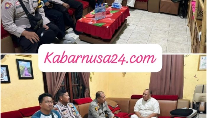 Polsek Talang Ubi Sambangi Tokoh Masyarakat, Redam Isu Nasional Unras Demi Jaga Kondusivitas