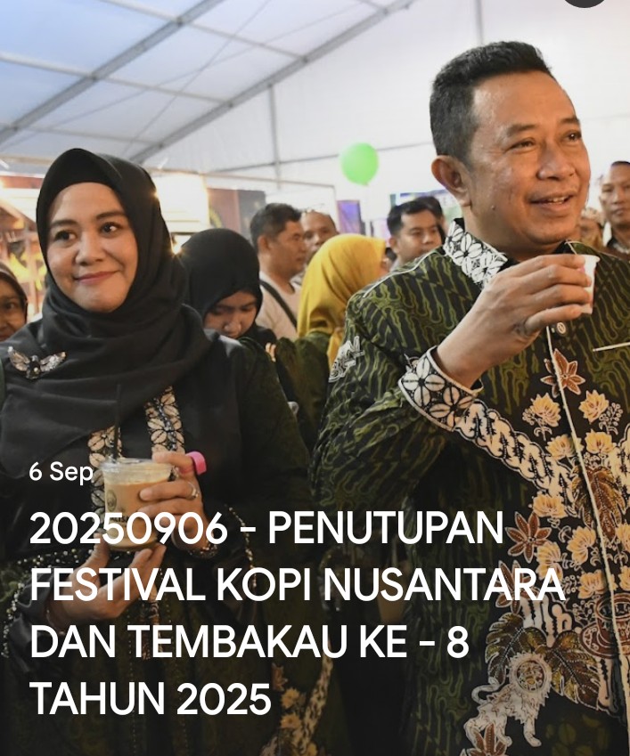 Festival Kopi Nusantara dan Tembakau ke-8 Ditutup Bupati Bondowoso: Menegaskan Identitas Budaya dan Mendorong Pemulihan Ekonomi Lokal