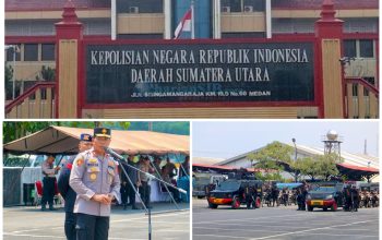 Wujud Profesionalisme Polri, Polda Sumut Gelar Latihan Penanganan Massa Aksi Unras Secara Humanis