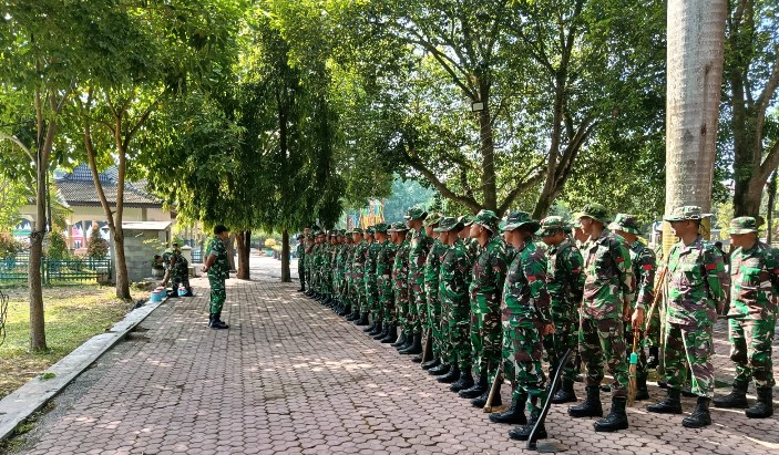 Kasdim 0822 Pimpin Persiapan "Bondowoso Ijo Fest 2025", TNI Hadir untuk Rakyat