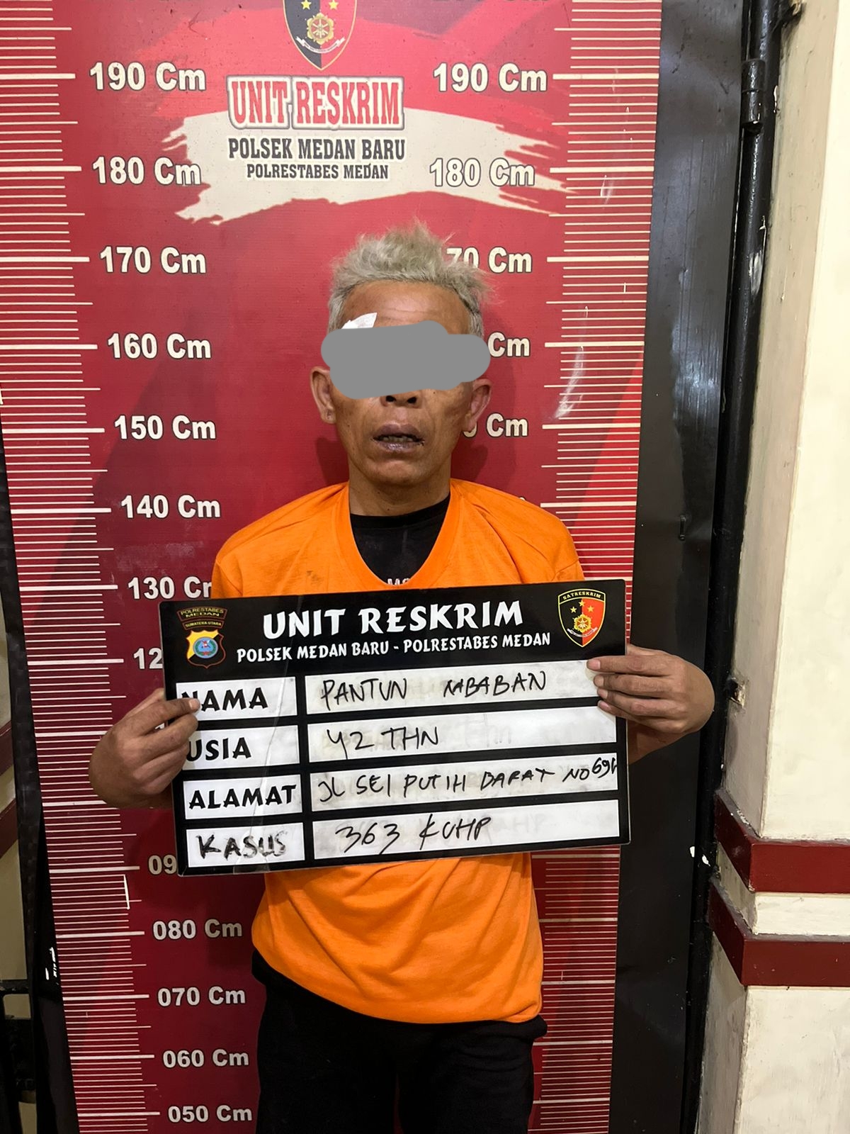 Unit Reskrim Polsek Medan Baru Amankan Pelaku Curanmor Didaerah Petisah