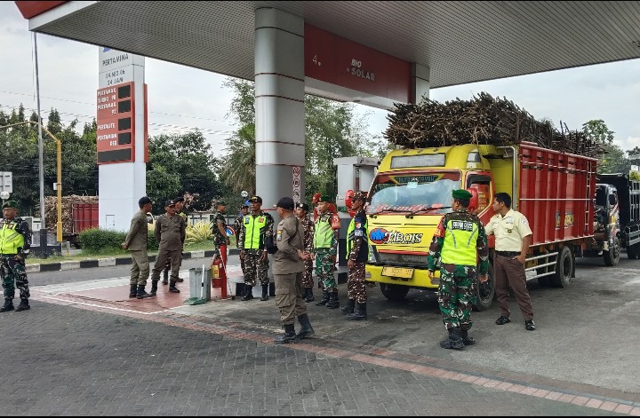 Patroli Humanis Siang Hari, Sinergi TNI-Pol PP-Banser Jaga Tapen Aman