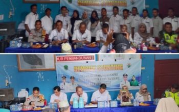 Polsek Talang Ubi Hadiri Kegiatan Rembuk Stunting Yang di Gelar di Kantor Kepala Desa Talang Bulang