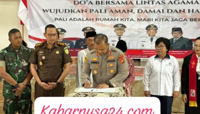 Doa Bersama Lintas Agama, Kabupaten PALI Teguhkan Persatuan 
