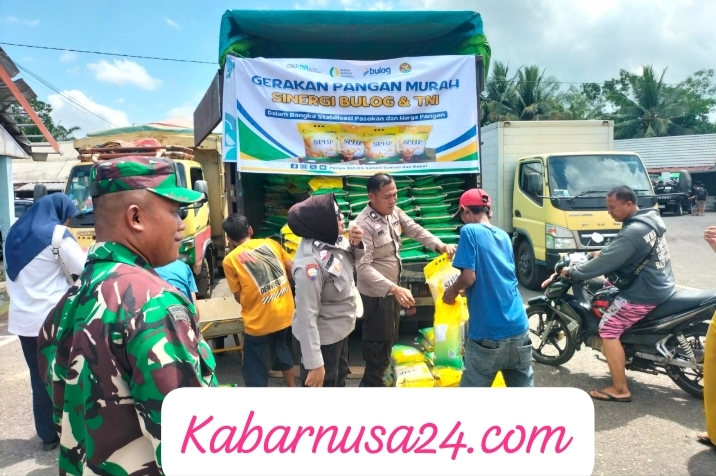 Gerakan Pangan Murah di PALI, 10 Ton Beras Habis Terjual Dalam Hitungan Jam