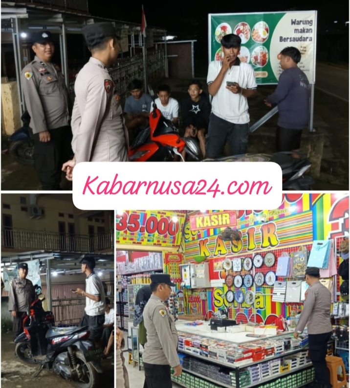Polsek Talang Ubi Menggelar Patroli Siaga 1 Sebagai langkah Antisipasi Meluasnya Provokasi Isu Yang Beredar di Media Sosial