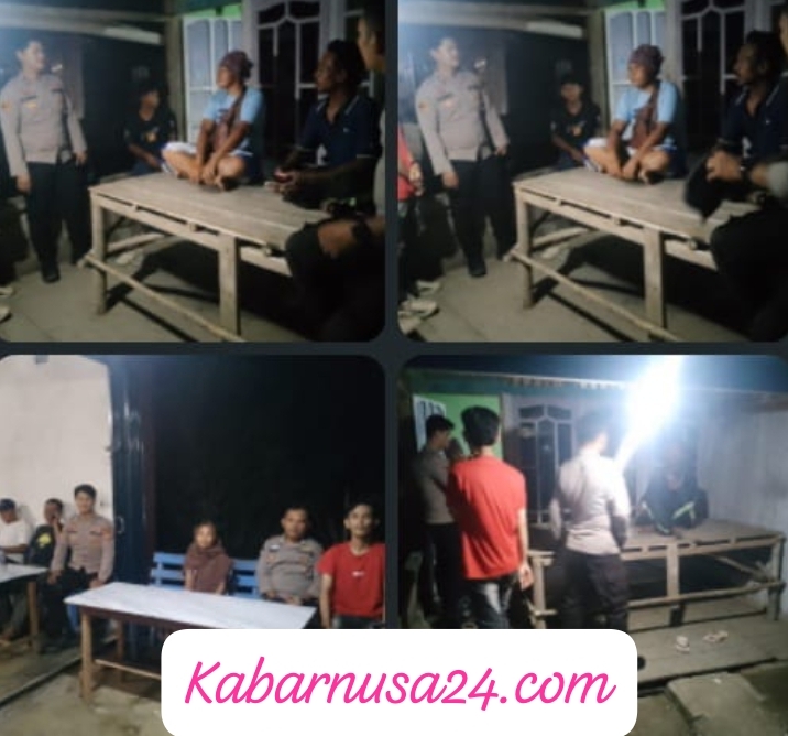 Polsek Tanah Abang Gencarkan Patroli Sambang, Warga Diminta Waspada Hoaks Medsos