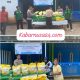 Ribuan Warga Kecamatan Talang Ubi, Kabupaten PALI Tampak Antusias Menghadiri Gerakan Pangan Murah (GPM) Yang digelar di Pasar Kalangan Desa Benuang