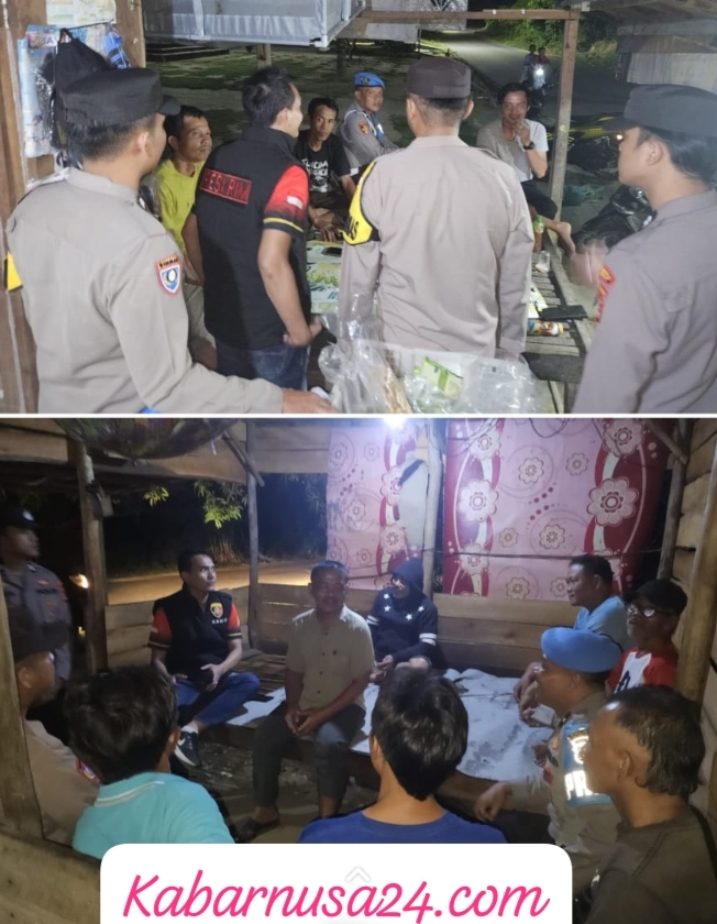 Polsek Penukal Utara Gencarkan Patroli  di Wilayah Hukumnya
