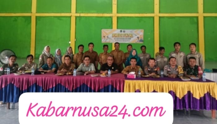 Polres PALI Menghadiri kegiatan Rembug Stunting Yang di Gelar Pemdes Sungai Ibul