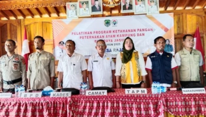 Pemerintah Desa Raja Menggelar Pelatihan Program Ketahanan Pangan