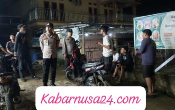 Polsek Talang Ubi Gelar KRYD, Ciptakan Situasi Aman dan Kondusif di Malam Hari