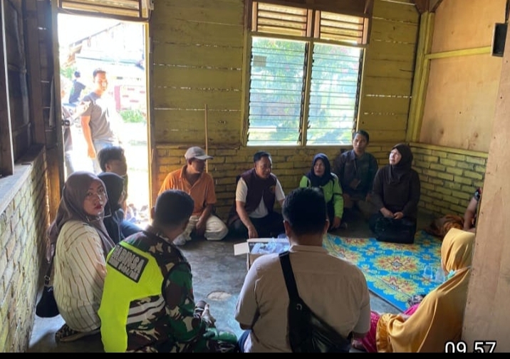 Musibah kebakaran kembali Terjadi di Wilayah Kecamatan Talang Ubi, Kerugian Capai Rp80 Juta