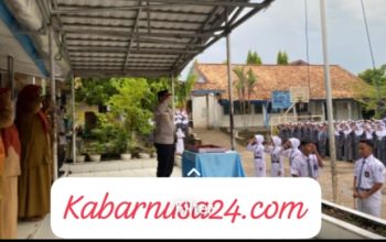 Sat Binmas Polres PALI Jadi Irup di SMA Negeri 1 Talang Ubi, Tekankan Tertib Berlalu Lintas dan Bahaya Narkoba