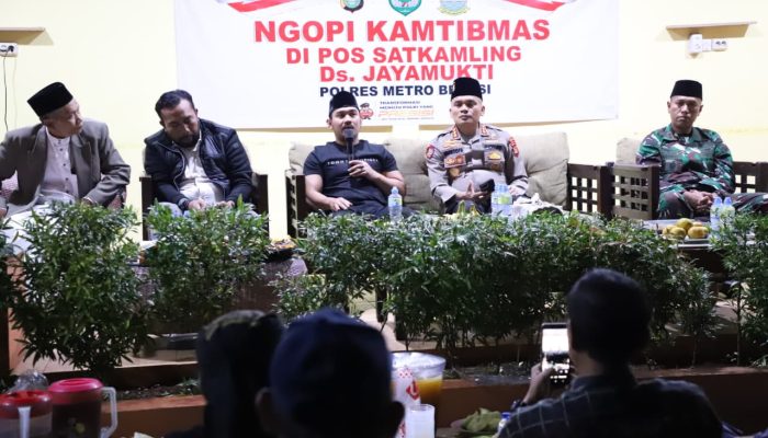 Bupati Bekasi Dorong Warga Aktif Ronda Malam Akan Siapkan Poskamling di Fasos-Fasum