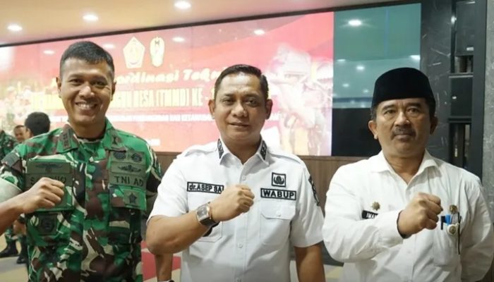 Ciptakan Pemerataan Pembangunan Desa Bersama TNI, Pemkab Bekasi Dukung Program TMMD