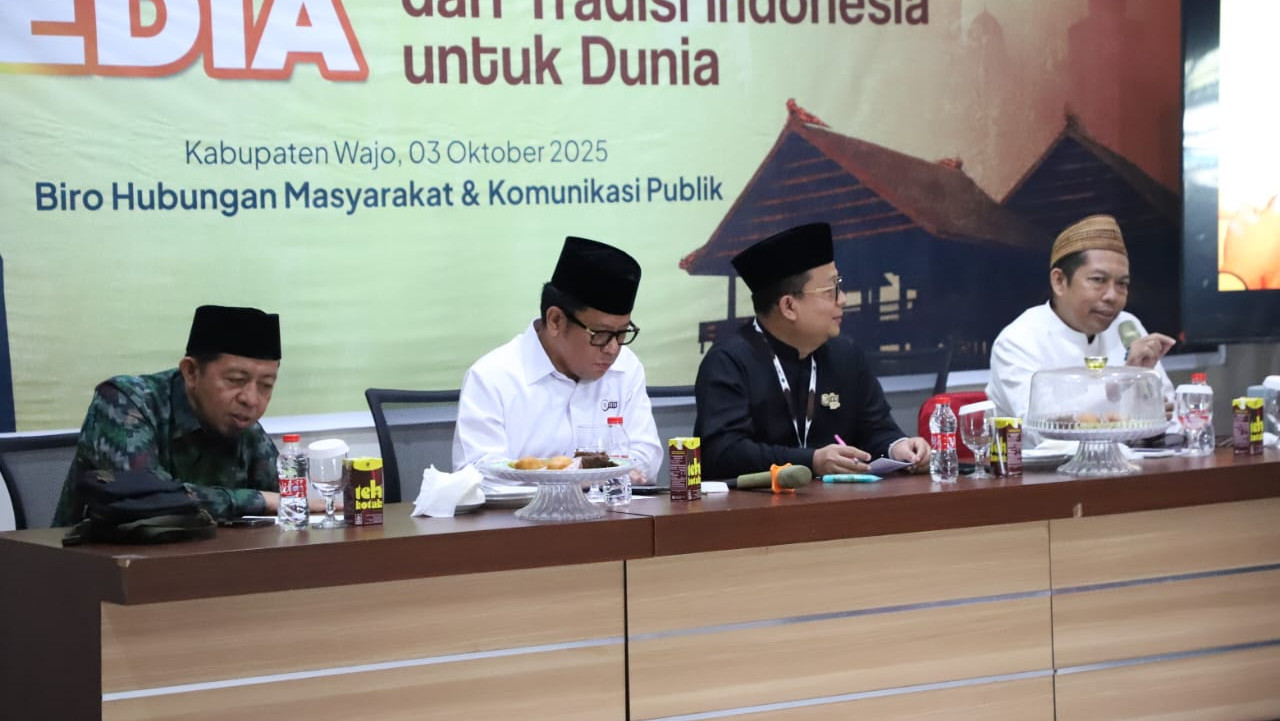 Momen Dialog Media MQK Ke-8 di Wajo, Sekjen Kemenag: Penguasaan Kitab Turats Syarat Keulamaan 