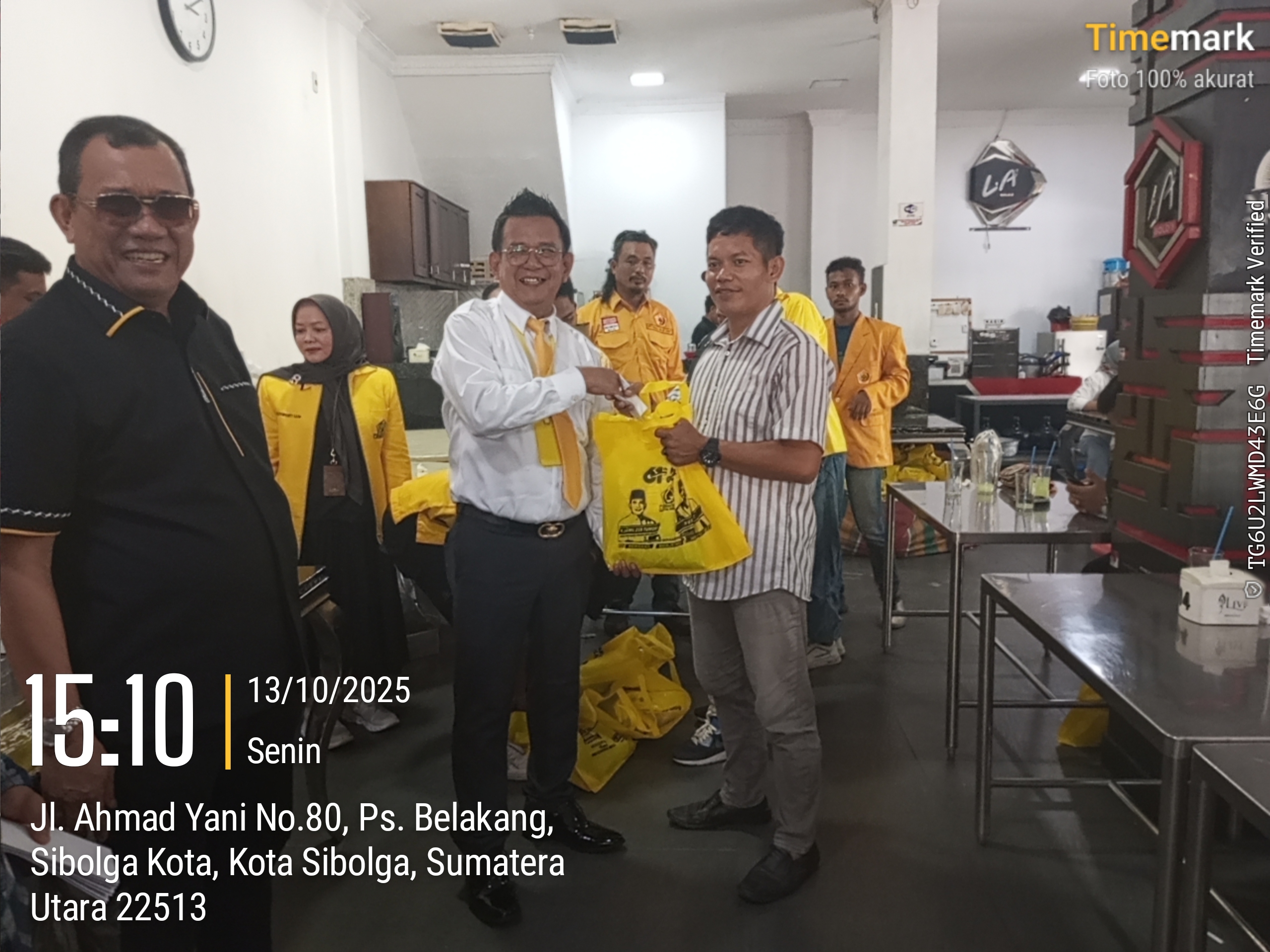 Fraksi Golkar DPRD Kota Sibolga, Melaksanakan Ngopi Bareng Bersama Insan Pers Sibolga- Tapteng
