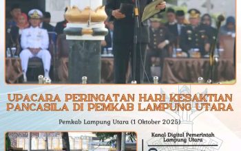 Peringatan Hari Kesaktian Panca sila Di Lingkungan Pemkab Lampung Utara