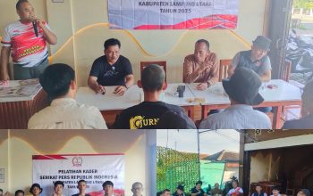 DPC SPRI  Lampung Utara  Gelar  Pelatihan Kader  Jurnalis Gelar Pel