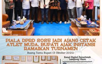Piala DPRD 2025 Jadi Ajang Atlet Muda  Cetak Atlit Muda