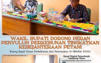 Wakil Bupati Dorong Peran Penyuluh Perkebunan  Guna Tingkatkan  Kesejahteraan  Petani