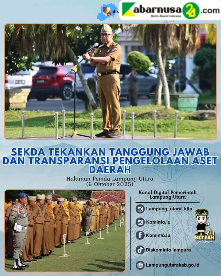 Sekda Tekan kan Tangung Jawab Dan Transparansi Pengelolaan Aset Daerah