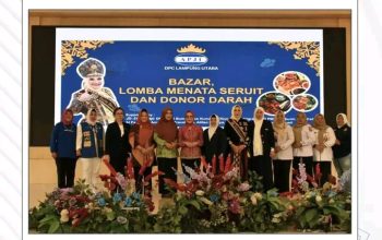 Ketua TP- PKK Dukung Lomba Seruit  Lampung Dan UMKM APJI Lampung utara