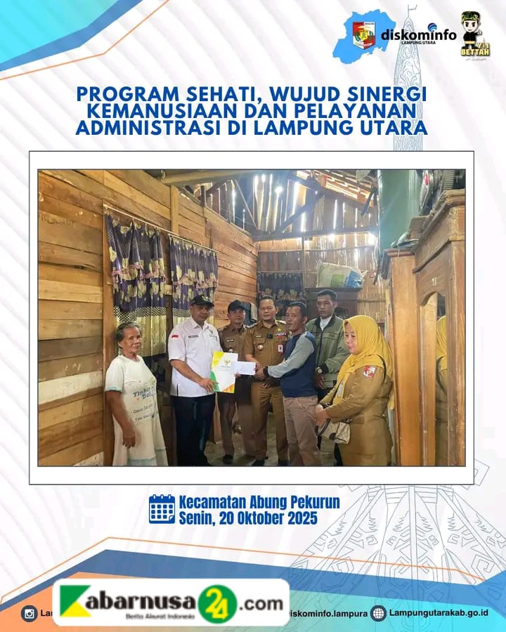 Program SEHATI'' , Wujud Sinergi Ke Manusian Dan Pelayanan Administrasi Di Lampung Utara