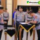 Kapolri Pimpin Sertijab, Kapolda Lampung Irjen Pol Helmy Santika Serahkan Tongkat Komando Kepada Irjen Pol Helfi Assegaf *