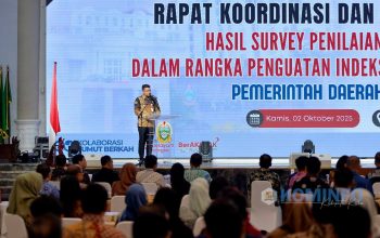 Bupati Karo Hadiri Rakor Evaluasi Capaian IIN Tahun Sebelumnya serta Penguatan IIN/SPI Tahun 2025 di Wilayah Sumatera Utara