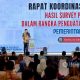 Bupati Karo Hadiri Rakor Evaluasi Capaian IIN Tahun Sebelumnya serta Penguatan IIN/SPI Tahun 2025 di Wilayah Sumatera Utara