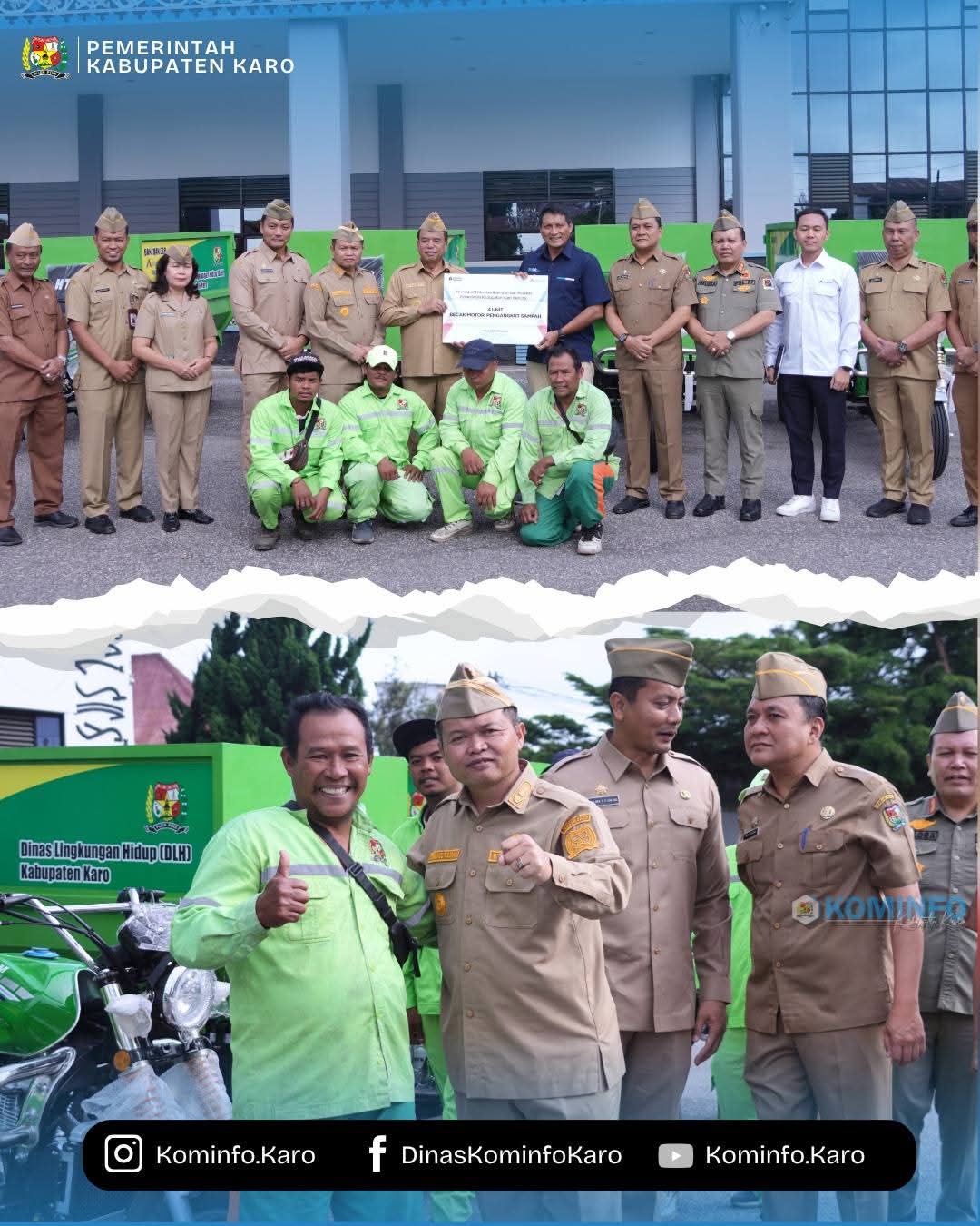 Bupati Karo Terima Dukungan CSR PT. Inalum