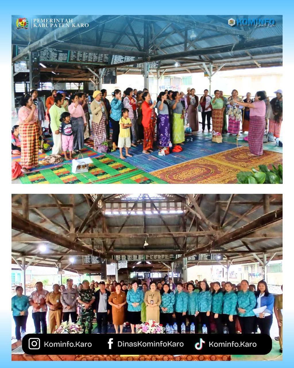 Ketua TP PKK Karo Lakukan Supervisi Lomba Desa Percontohan di Kubu Colia dan Rumamis Ketua TP PKK Karo Lakukan Supervisi Lomba Desa Percontohan di Kubu Colia dan Rumamis