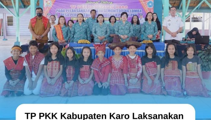 TP PKK Kabupaten Karo Laksanakan Monitoring dan Evaluasi Desa Percontohan 10 Program Pokok PKK
