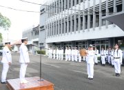 Keluarga Besar Lanal Palembang Kokohkan Kesetiaan Pada Pancasila