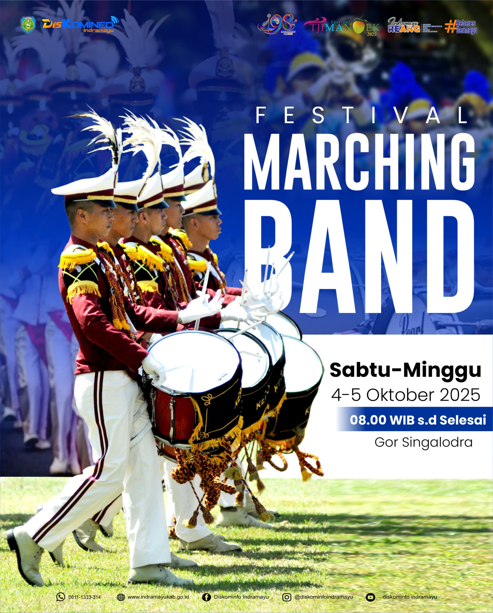 Indramayu Meriahkan Hari Jadi ke-498 dengan Festival Tjimanoek 2025